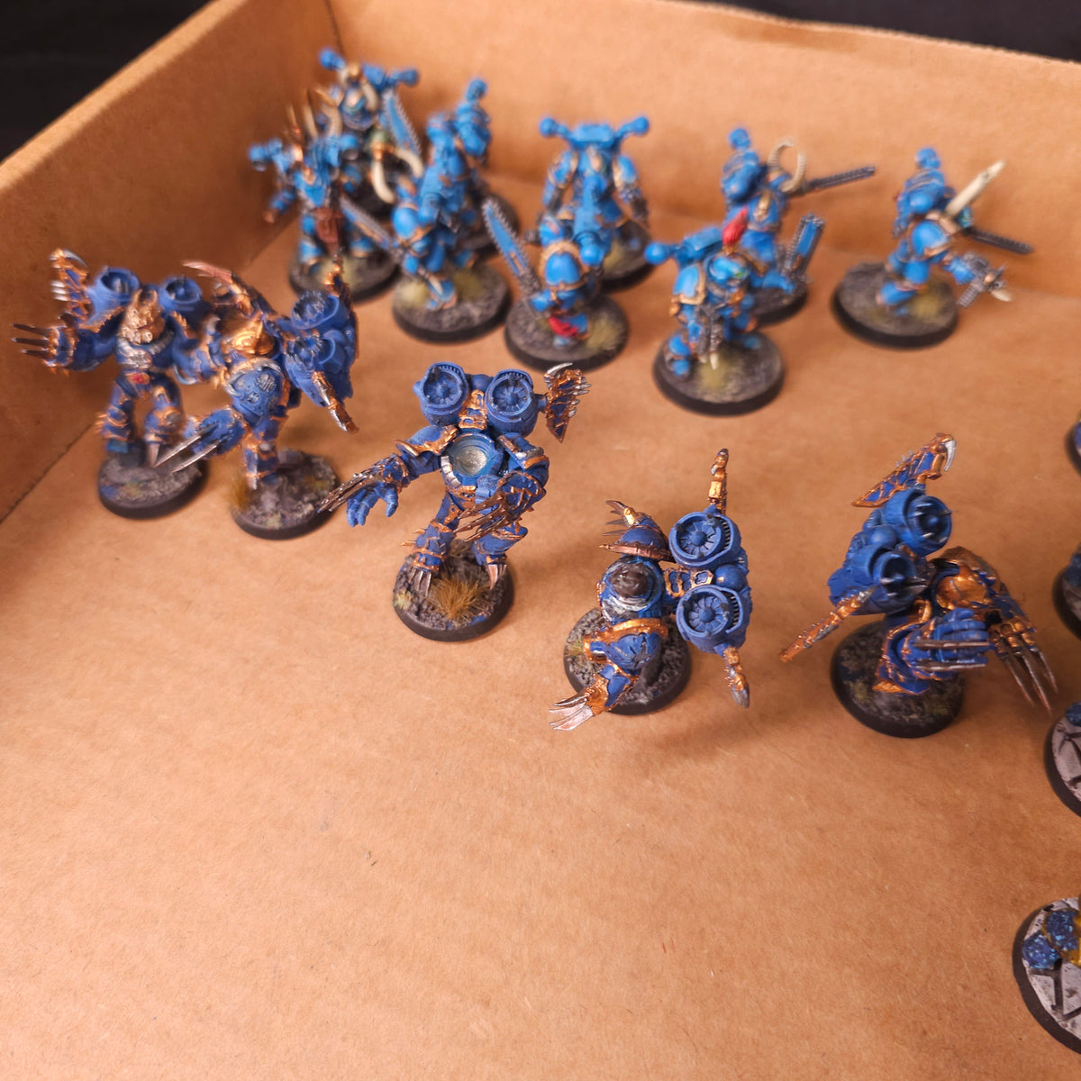 Painted Mixed Infantry and Mutated Marines - detail 3