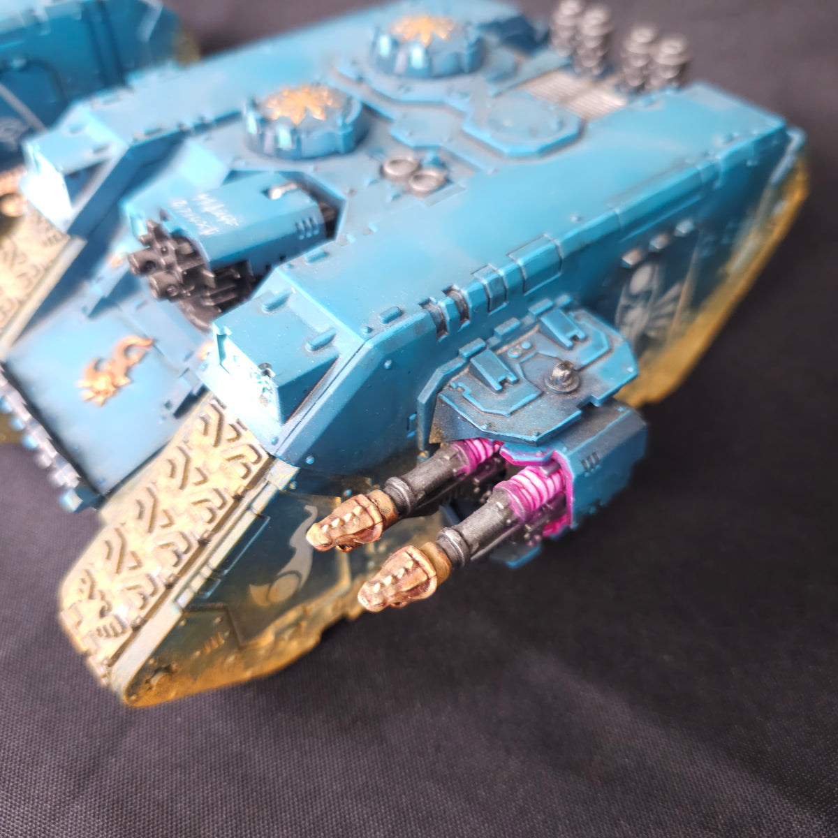 Painted Land Raider Pair - detail 1
