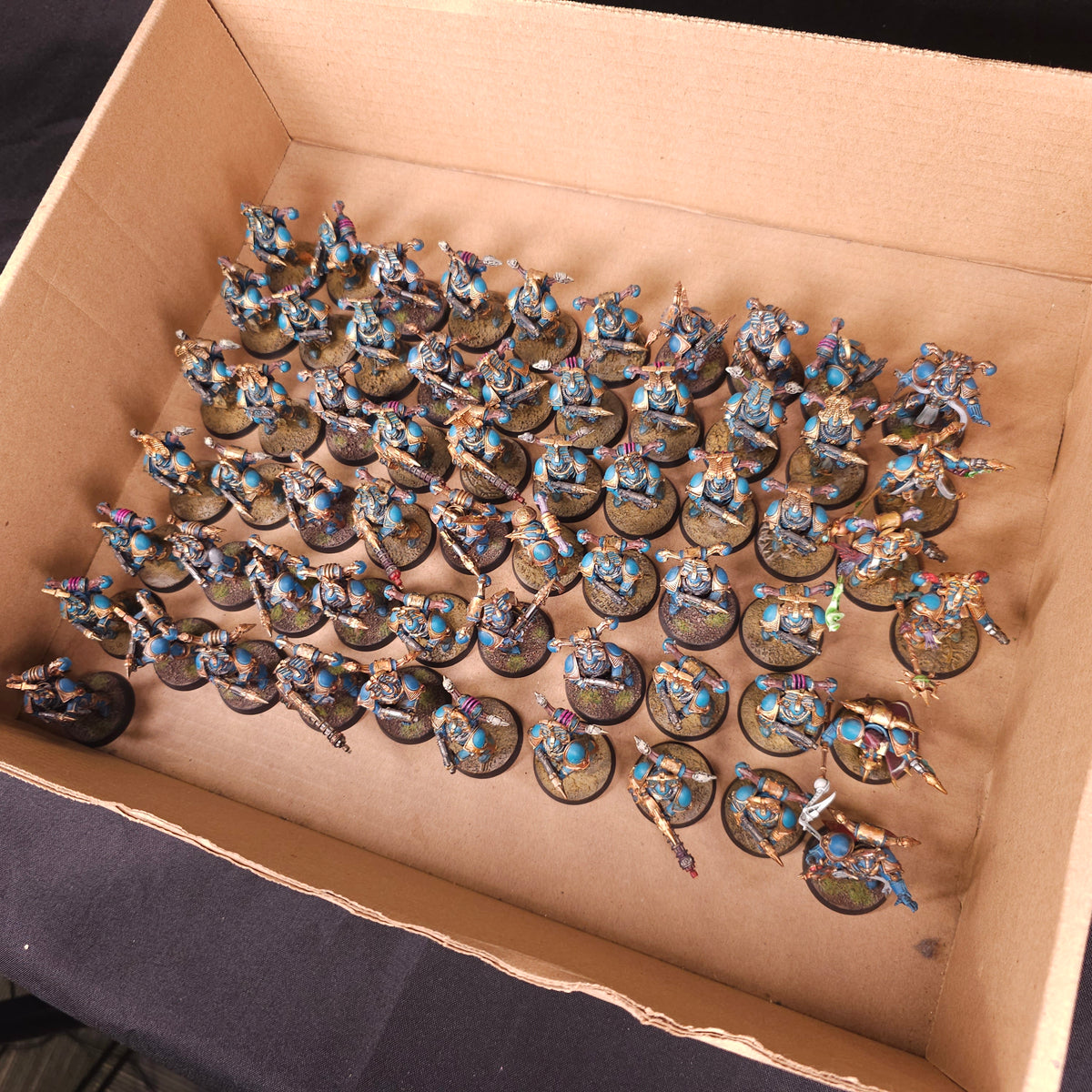 Painted Rubric Marine Infantry Force - full lot