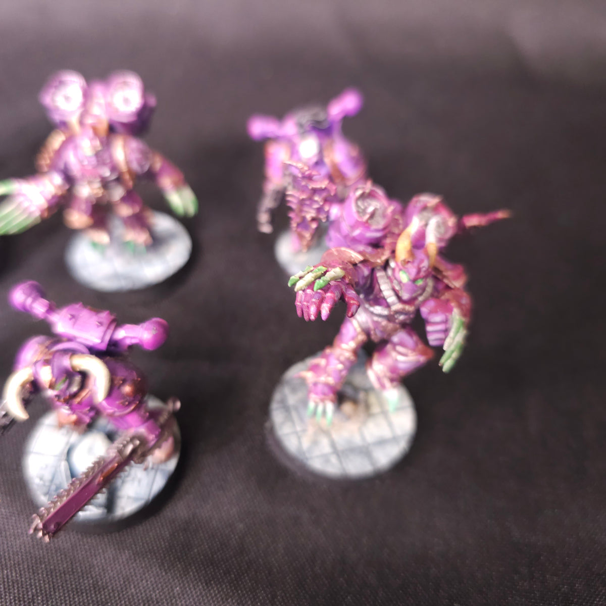 Painted Possessed Marines - detail 3