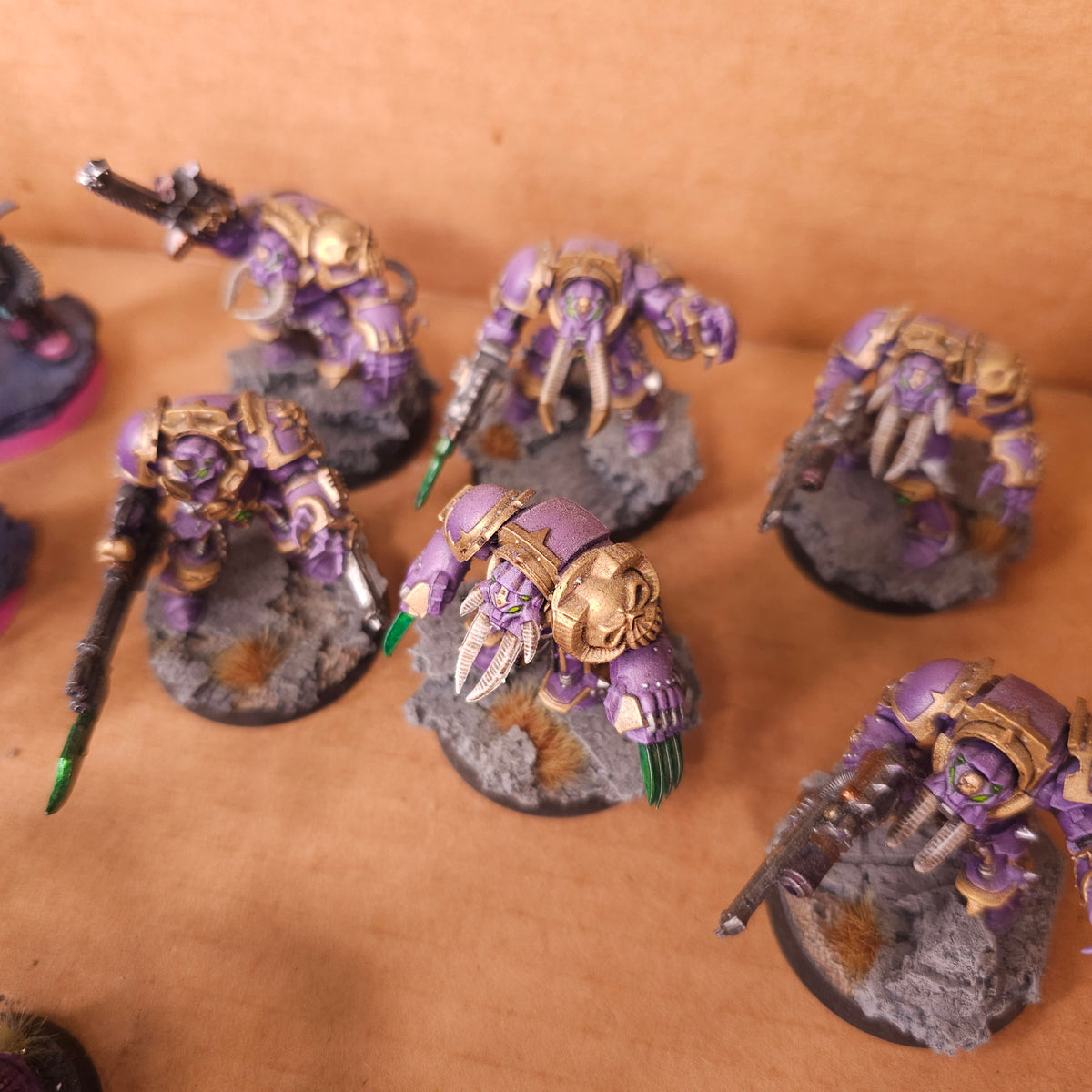 Painted Terminators, Obliterators and Raptors - detail 1