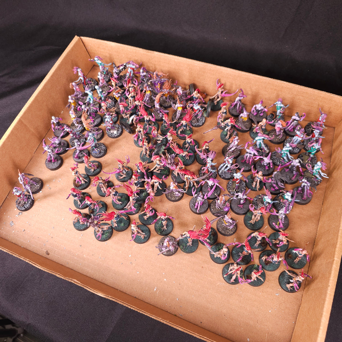 Painted Daemonette Infantry Force - full lot