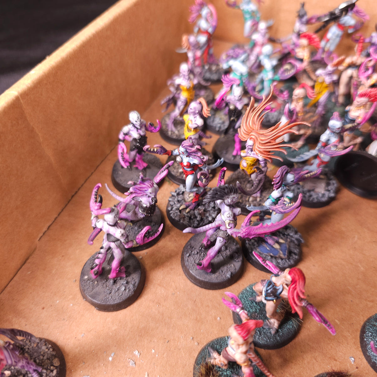 Painted Daemonette Infantry Force - detail 2
