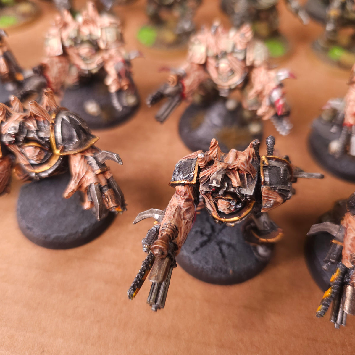 Converted Nurgle Terminators - photograph 2, alternate view or detail