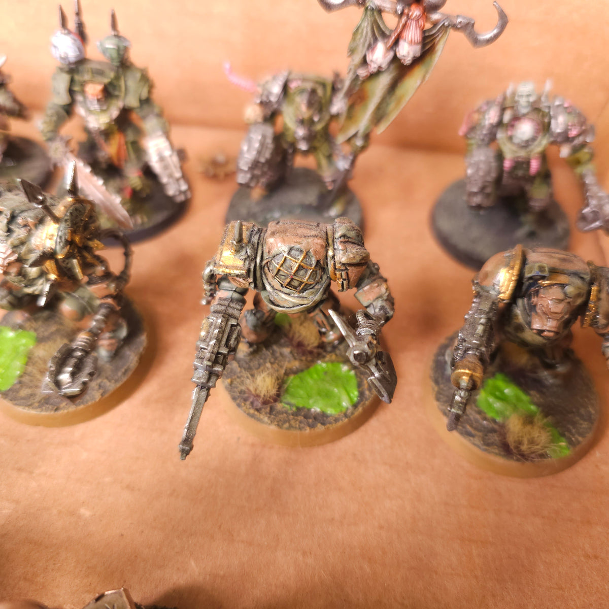 Converted Nurgle Terminators - photograph 3, alternate view or detail