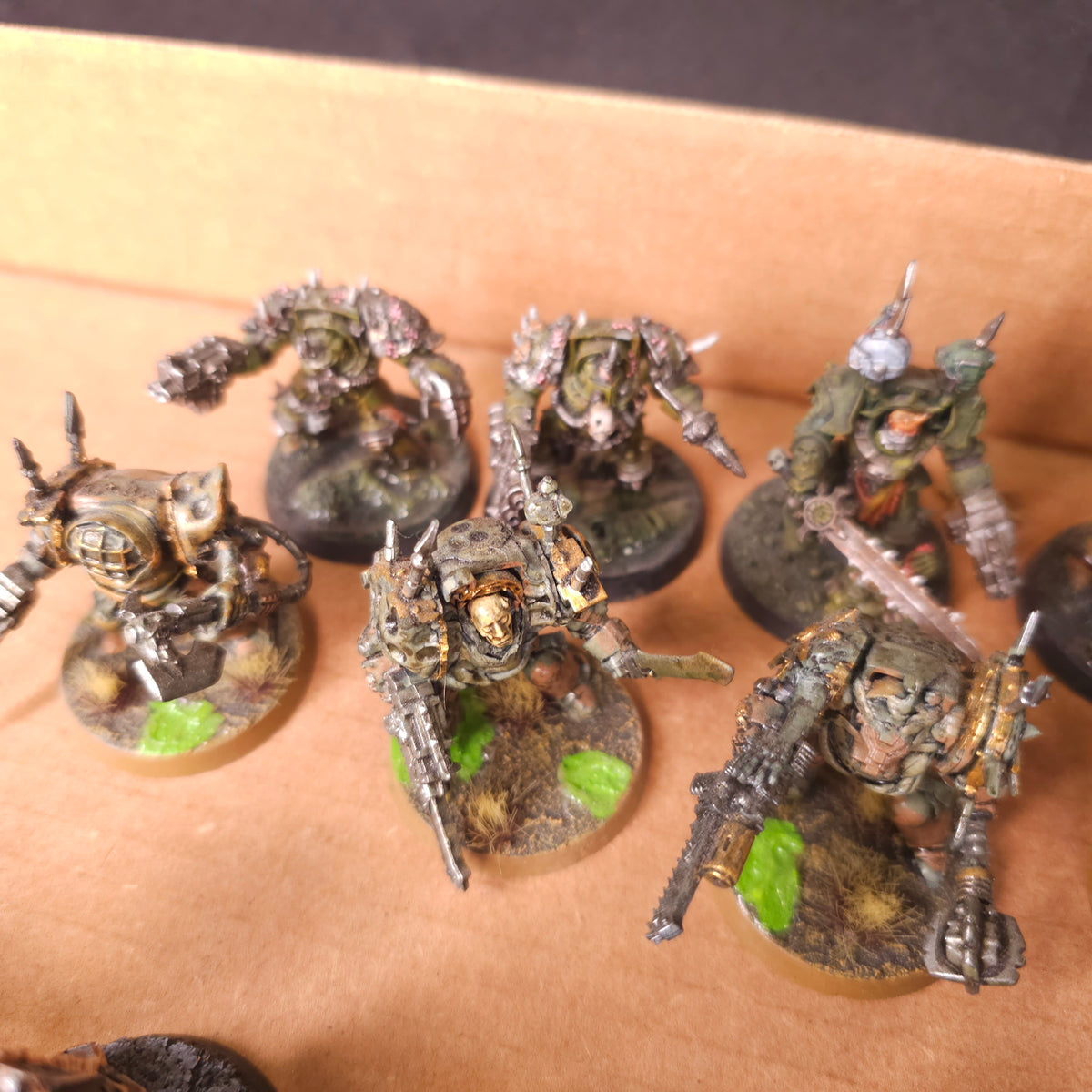 Converted Nurgle Terminators - photograph 5, alternate view or detail