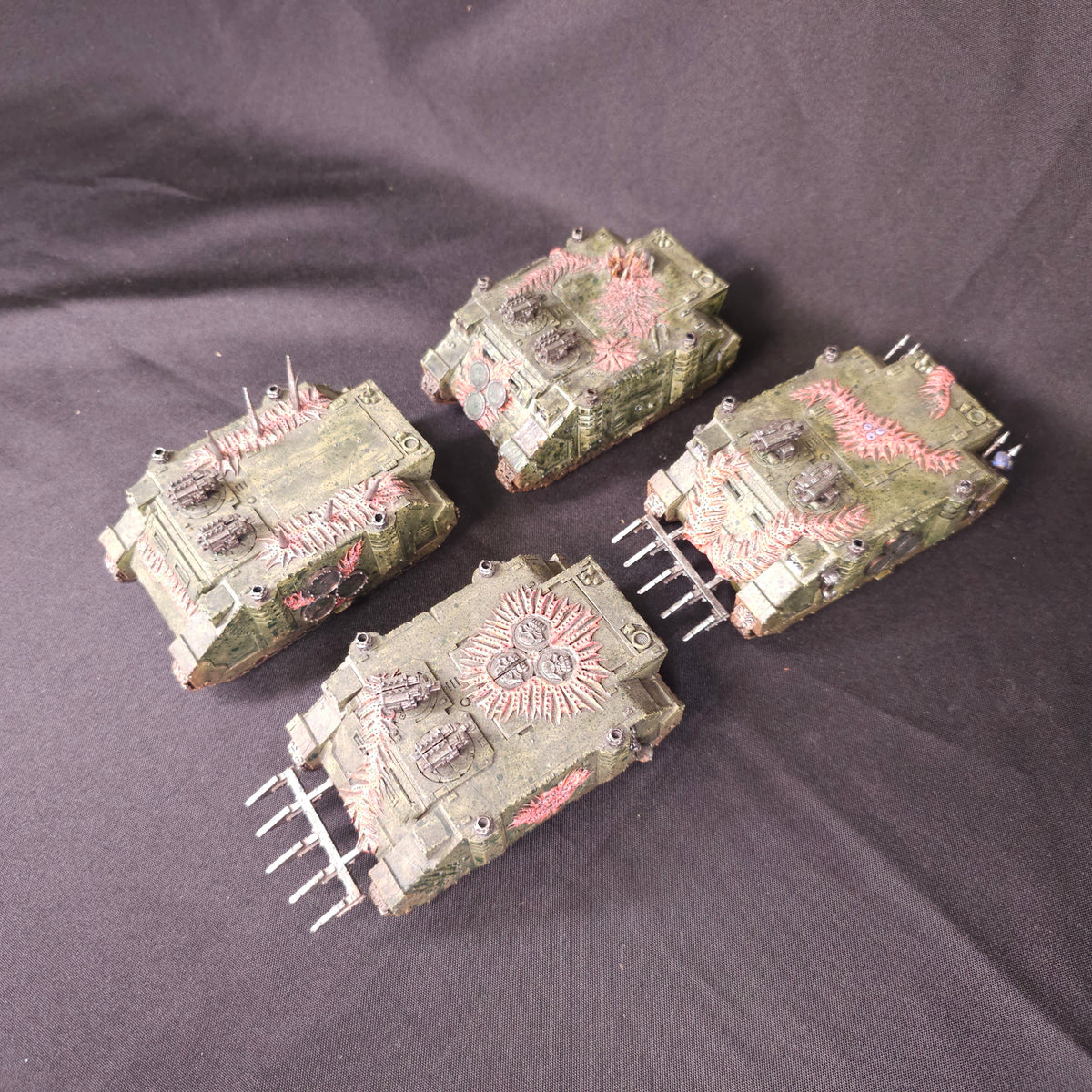 Mutated Rhinos - Flesh and Spikes - full lot overview