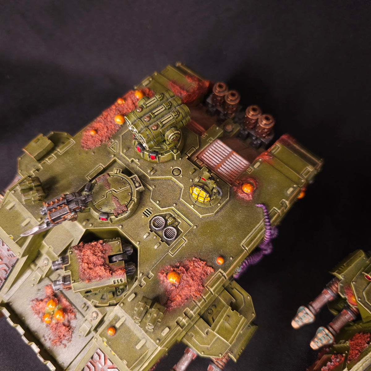 Land Raiders - Green and Purple - photograph 5, alternate view or detail