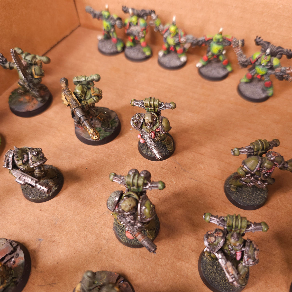 Classic Metal Plague Marines - photograph 6, alternate view or detail