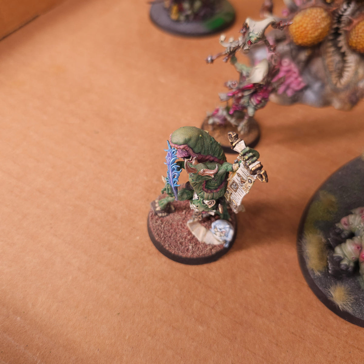 Nurgle Daemon Characters and Gnarlmaws - photograph 5, alternate view or detail