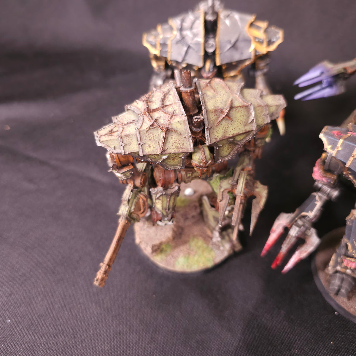 Converted Nurgle Dreadnoughts - photograph 2, alternate view or detail