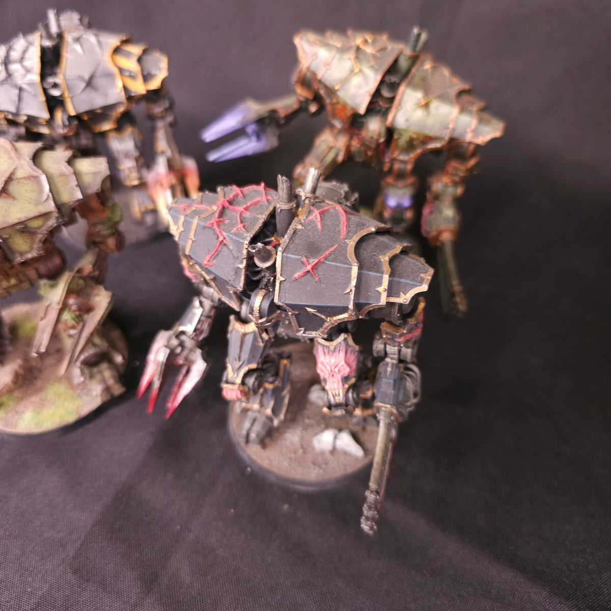 Converted Nurgle Dreadnoughts - photograph 3, alternate view or detail