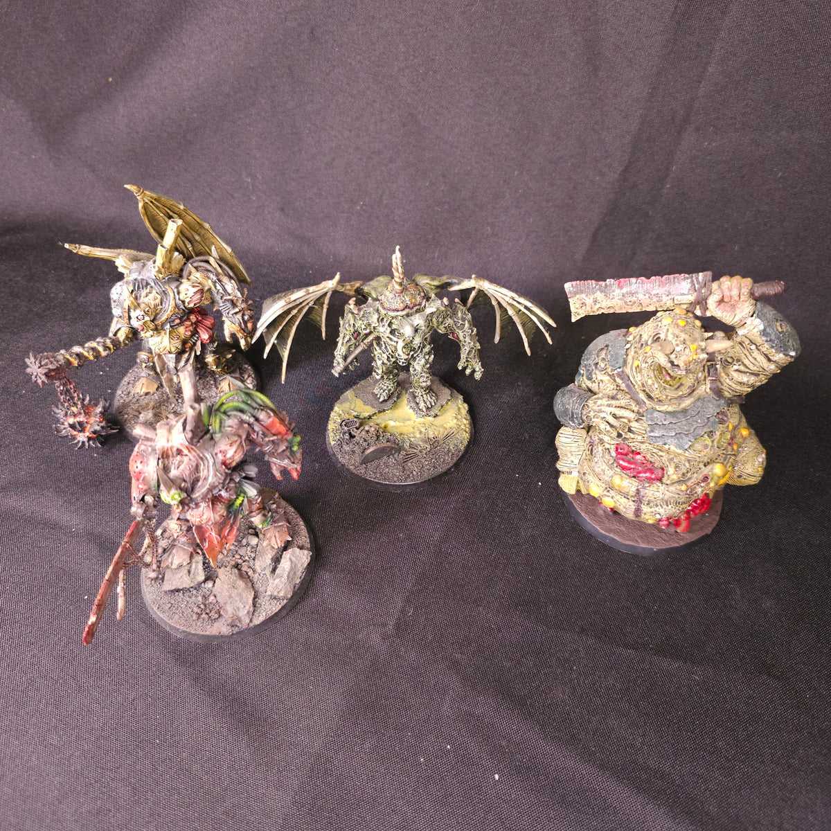 Classic Daemon Princes and Finecast Great Unclean One - full lot overview