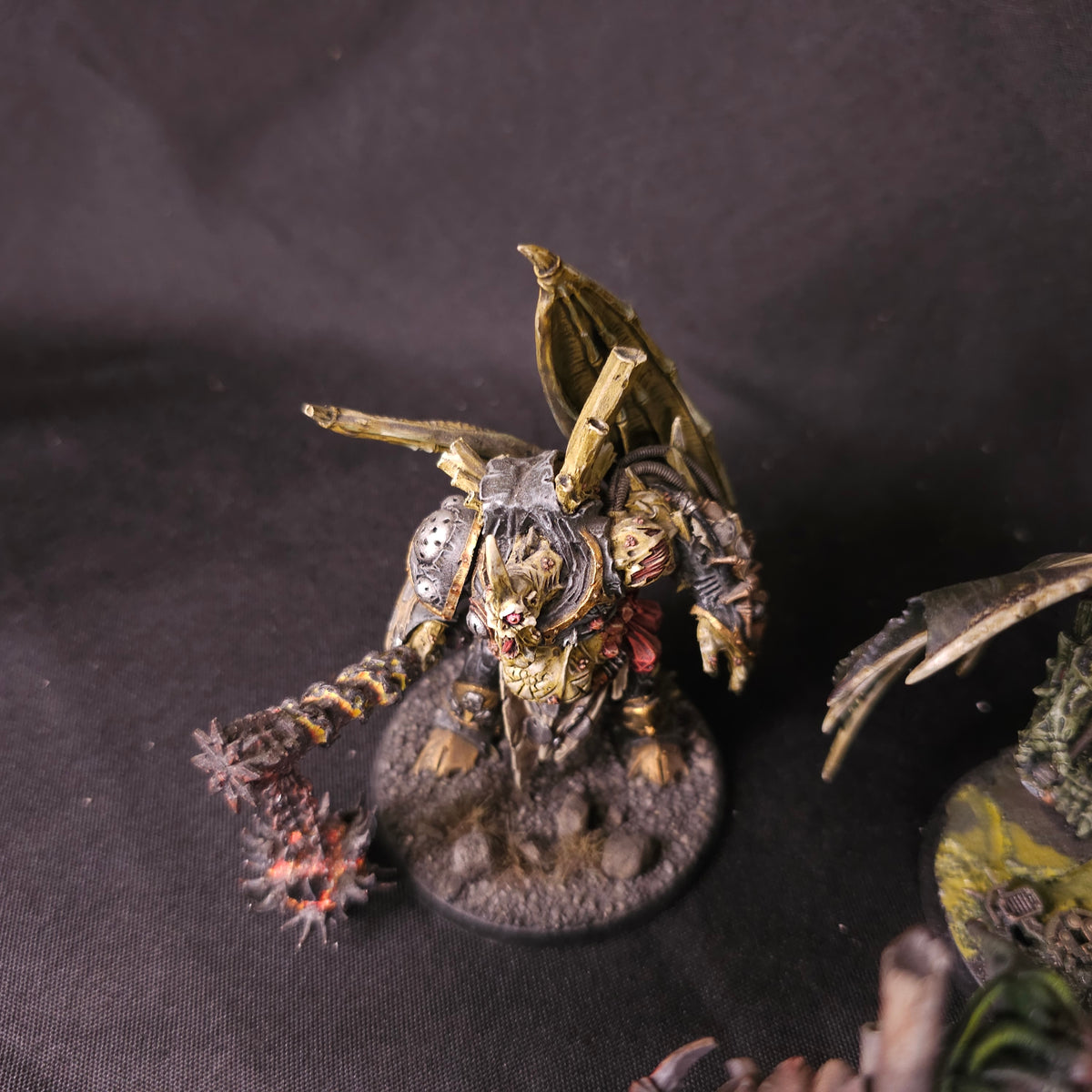Classic Daemon Princes and Finecast Great Unclean One - photograph 6, alternate view or detail