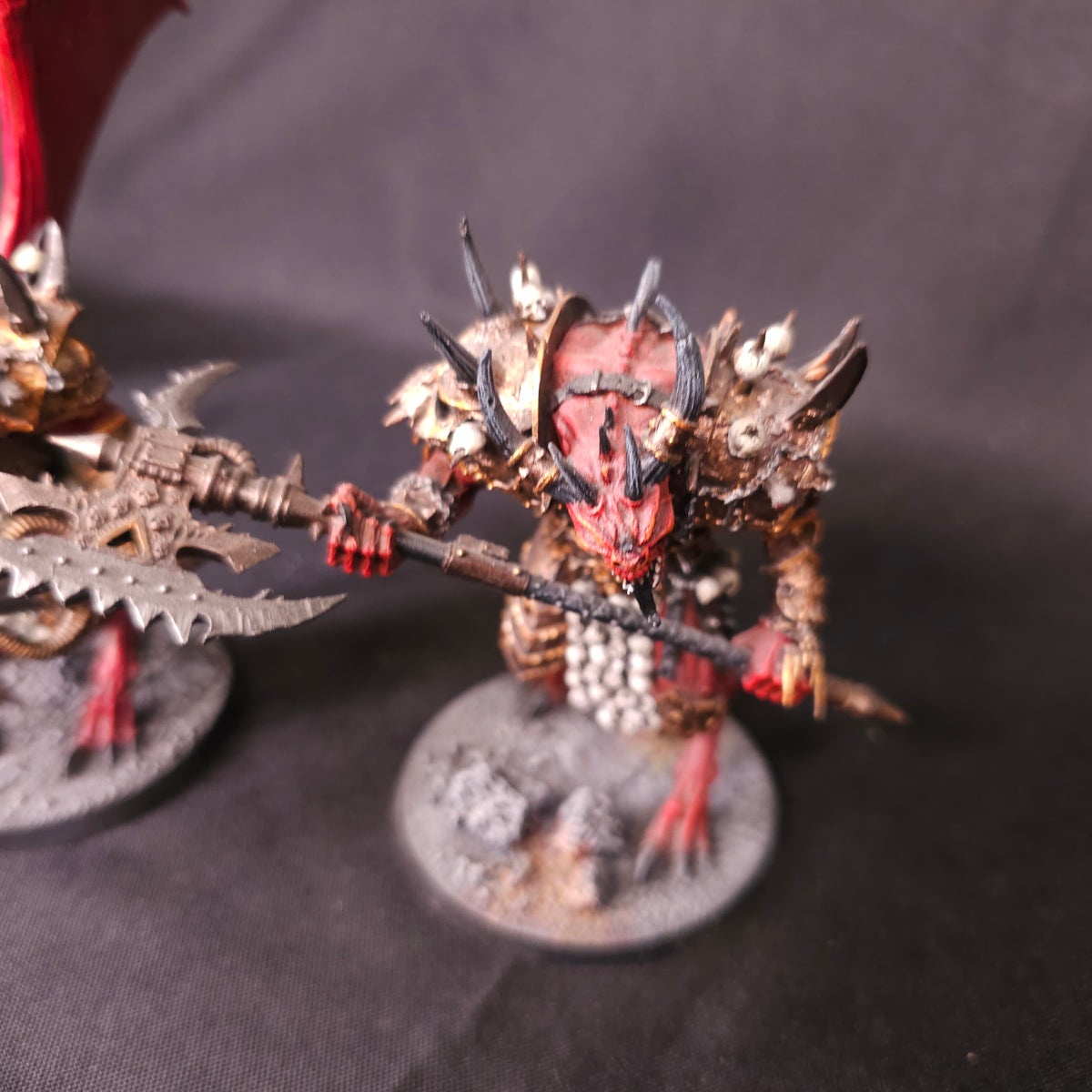 Forge World Khorne Daemon Princes - Balrog Wing Conversion - photograph 2, alternate view or detail