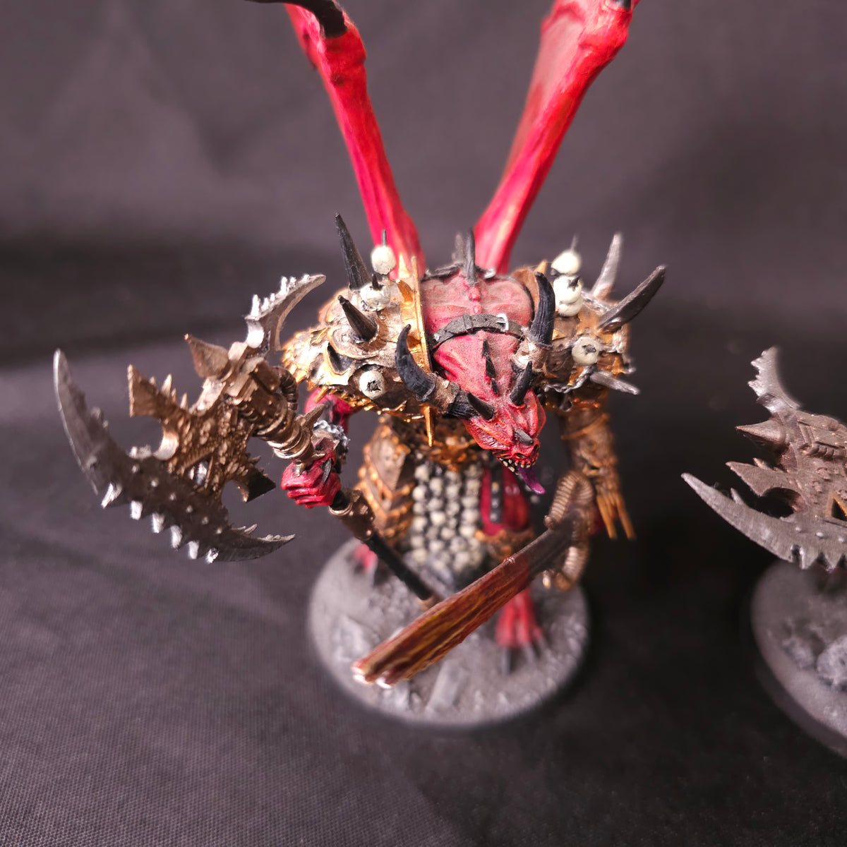 Forge World Khorne Daemon Princes - Balrog Wing Conversion - photograph 4, alternate view or detail