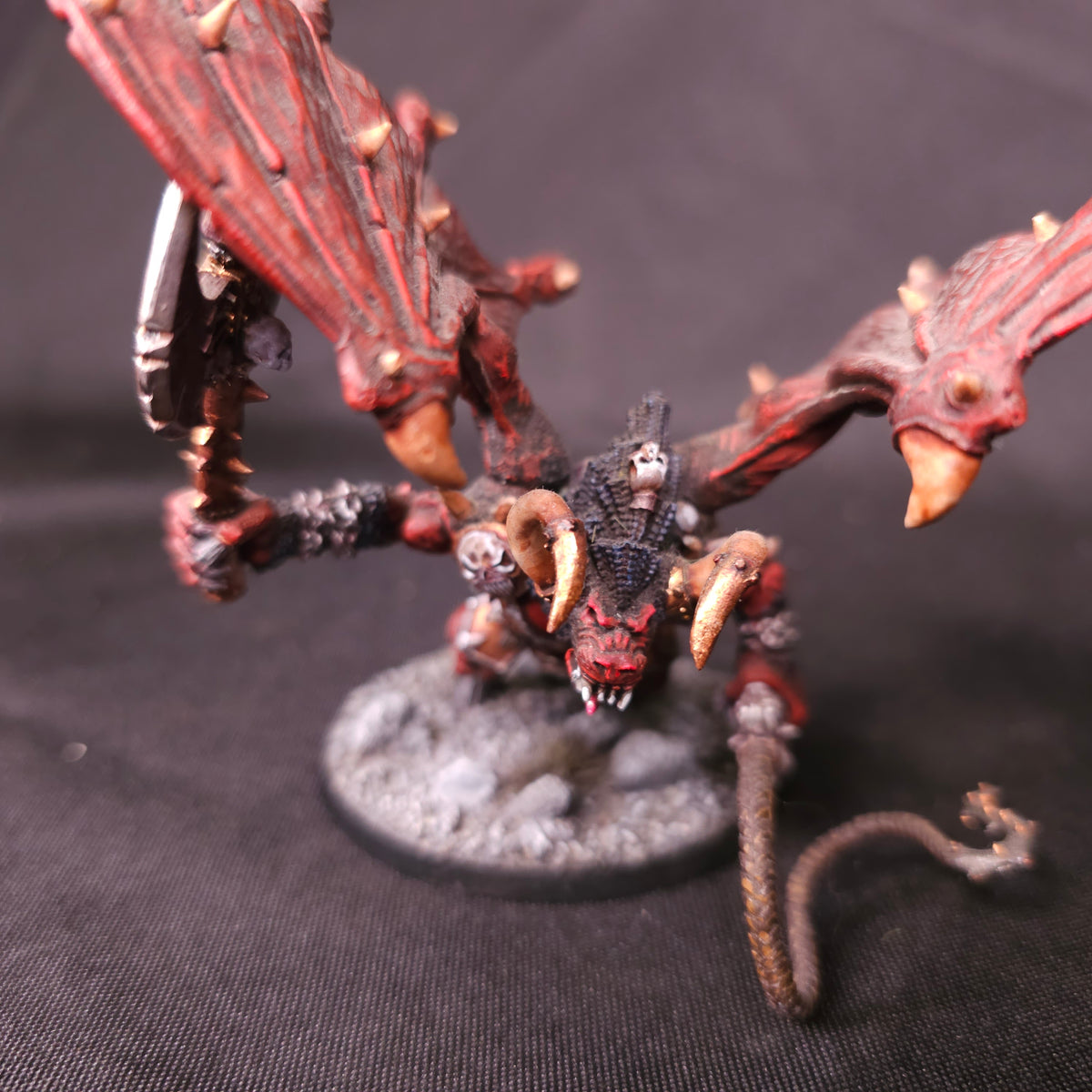 Classic Bloodthirster - Axe and Whip - photograph 2, alternate view or detail
