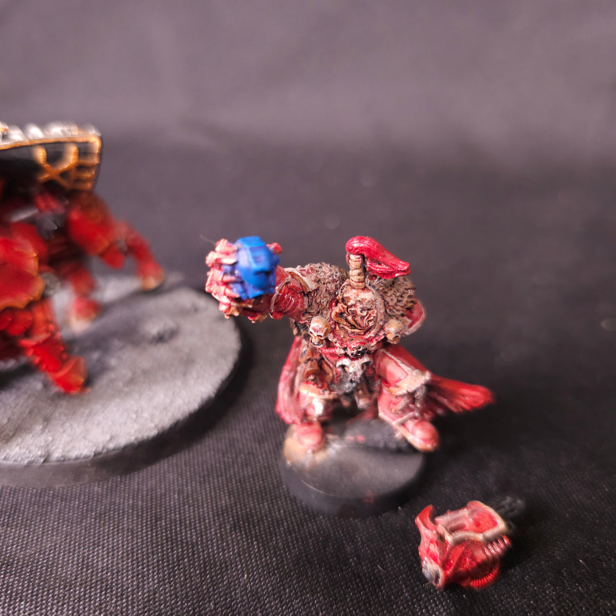 Classic Metal Khorne Juggernaut Lord and Chaos Lord - photograph 4, alternate view or detail