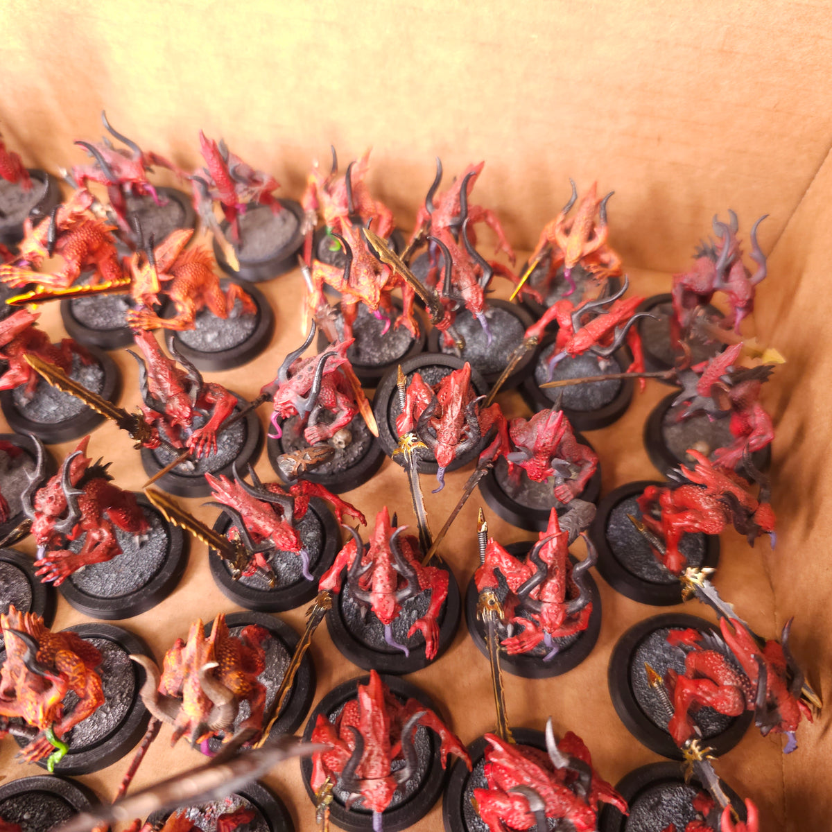 Large Painted Bloodletter Horde - detail view 4