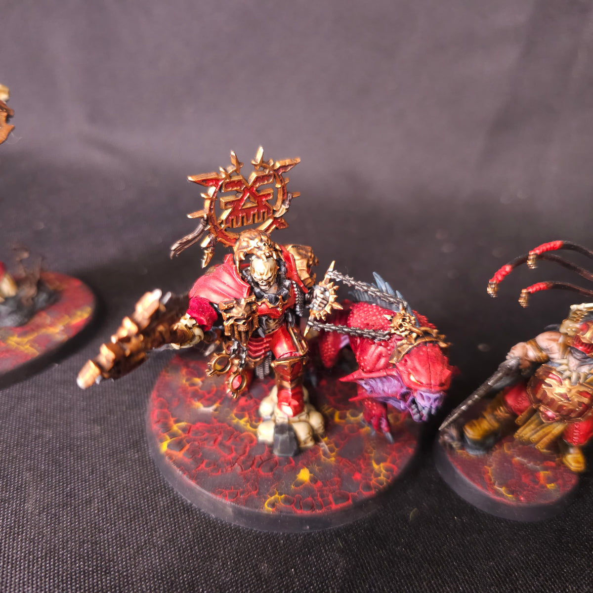 Painted Khorne Warband and 40k Conversions - detail view 6