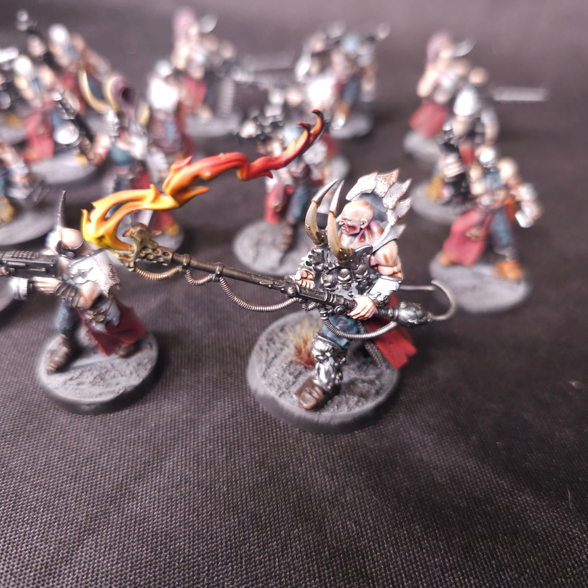 Cultists and Firebrand - detail view 1