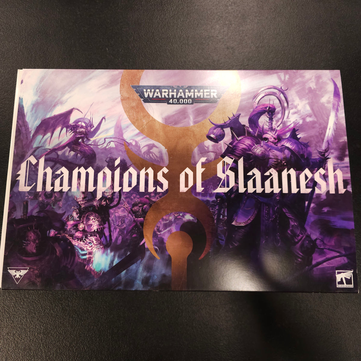 Champions of Slaanesh Army Set — actual product box
