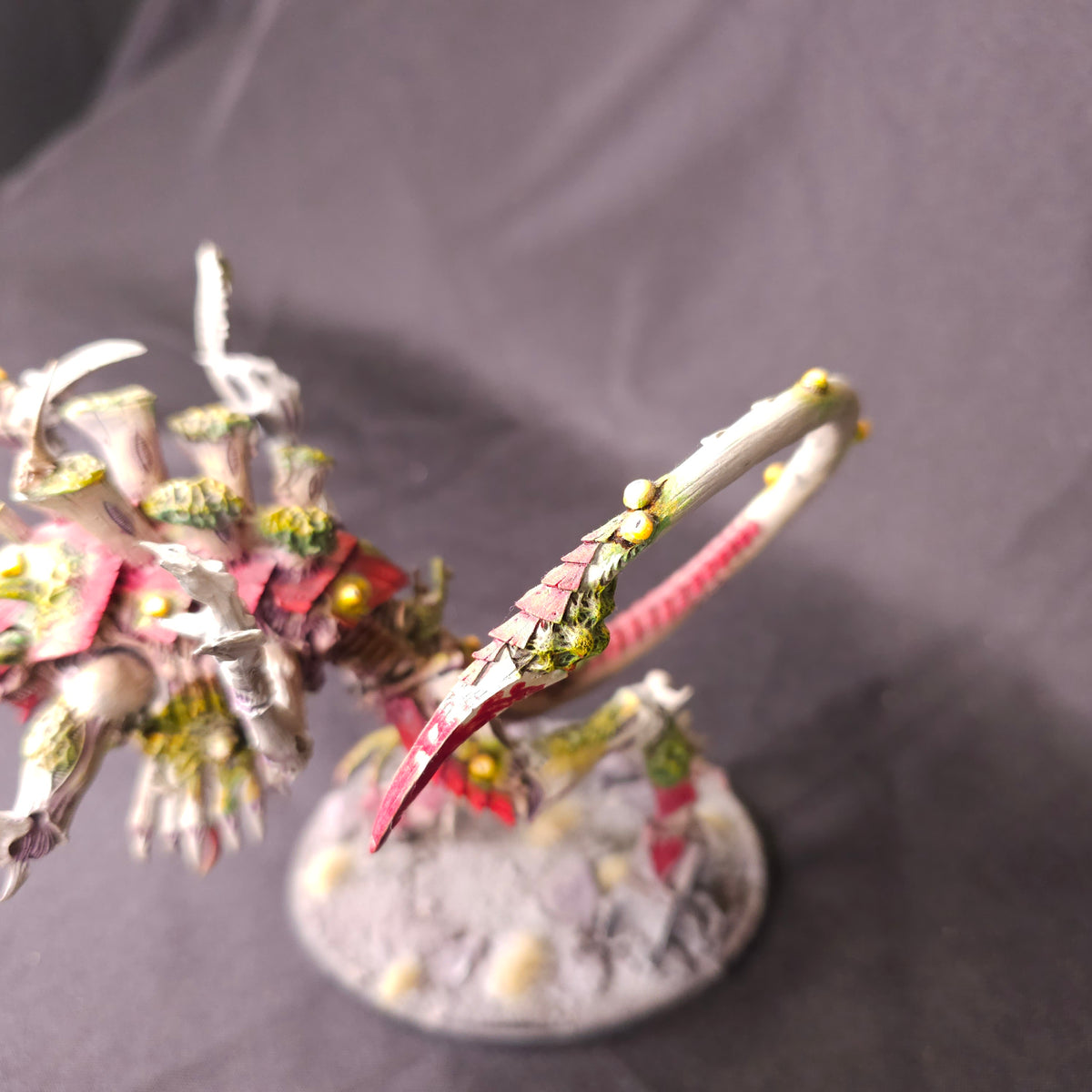 Tyranids Nurgle Converted Dimachaeron, detail view 4
