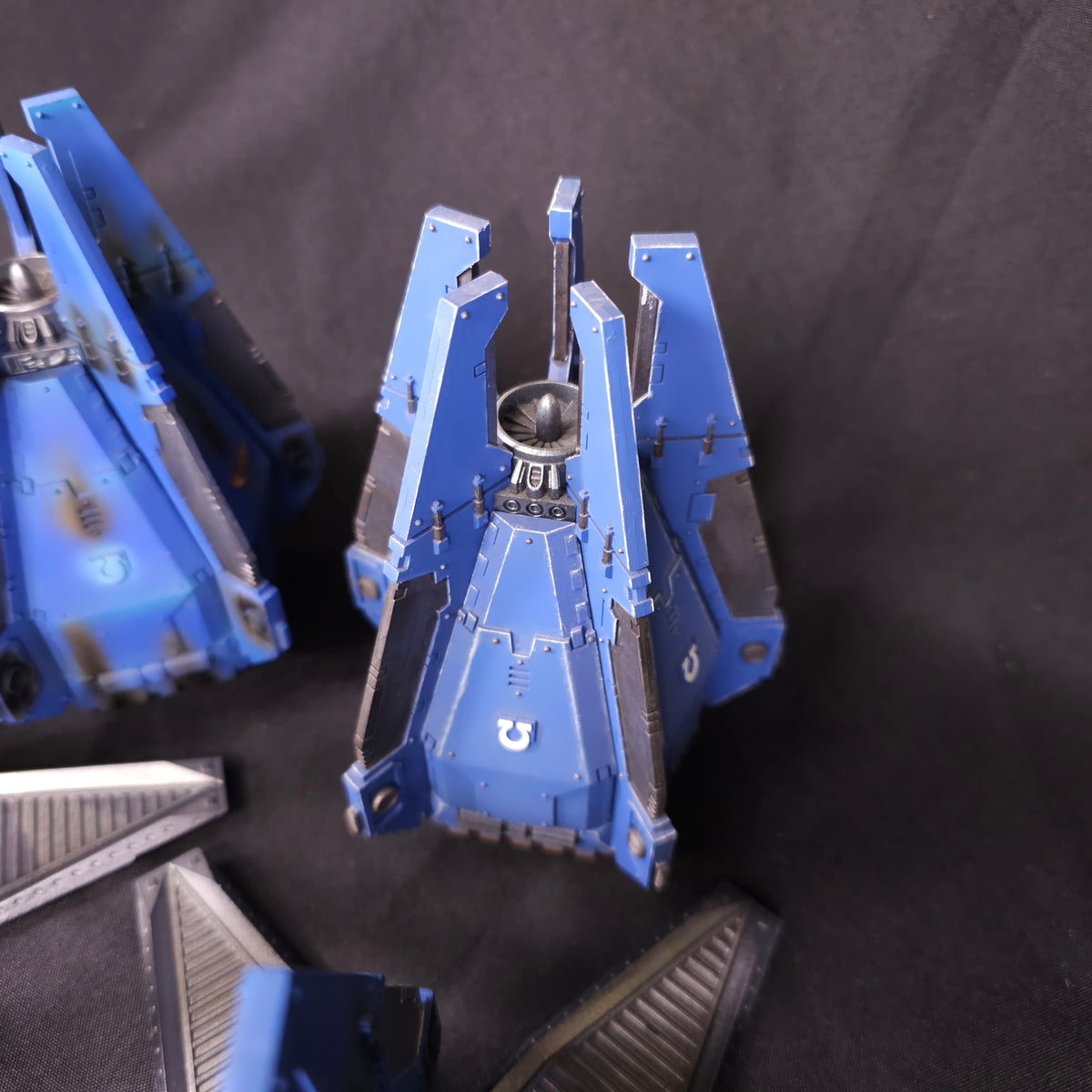 Ultramarines Drop Pod Group, detail view 1