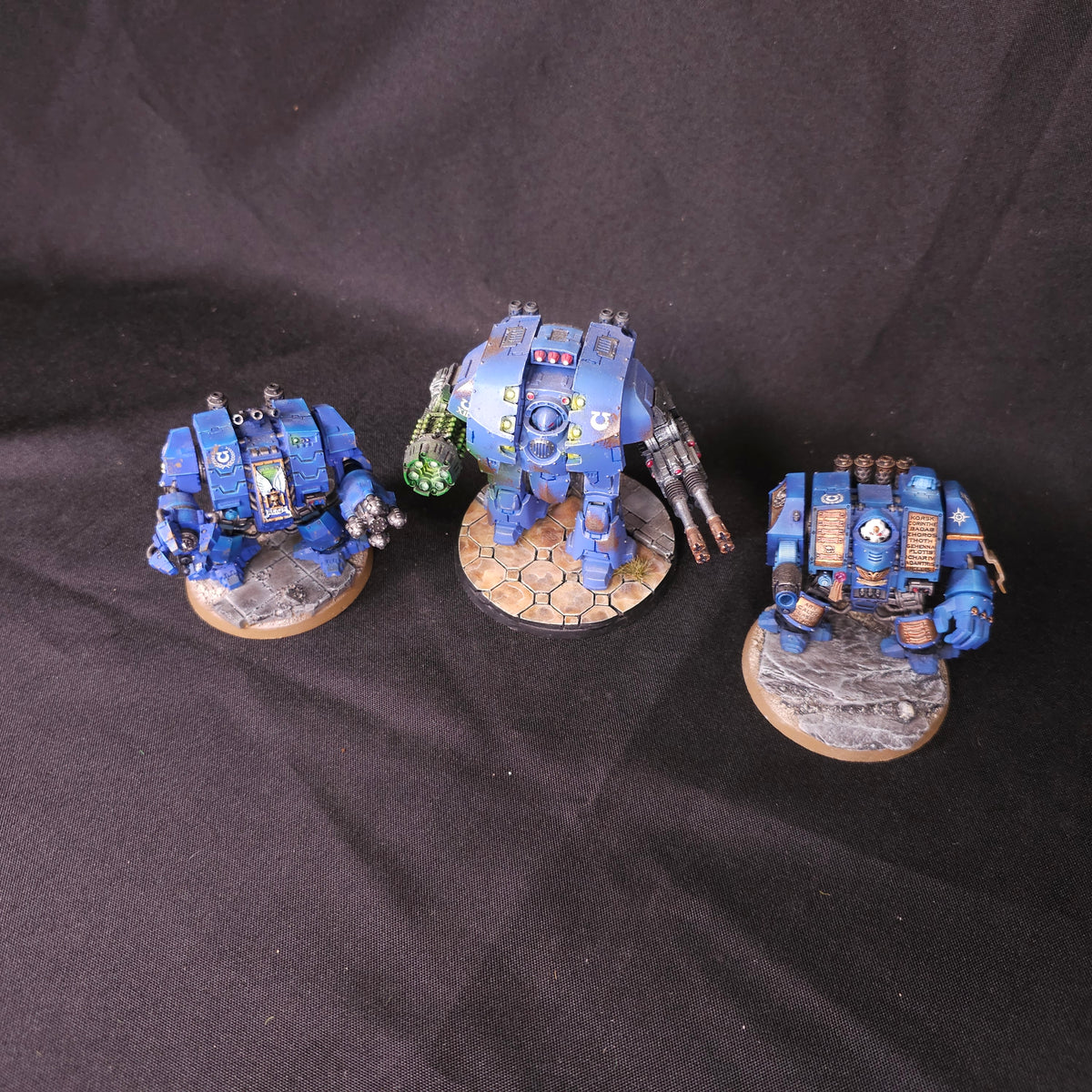 Ultramarines Dreadnought Group, full lot overview