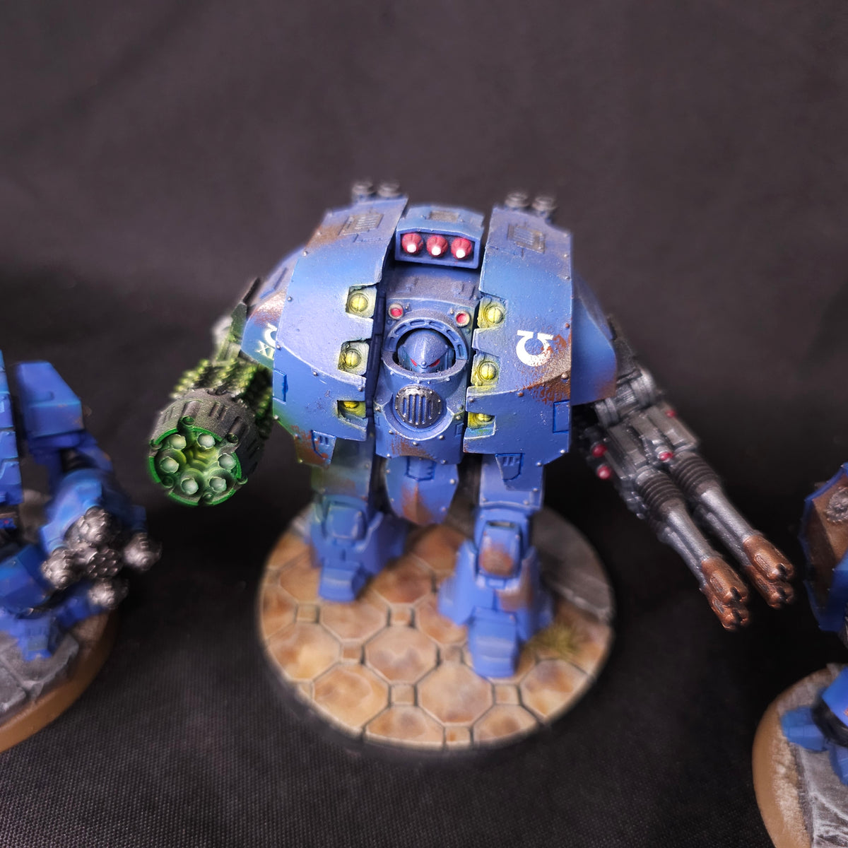 Ultramarines Dreadnought Group, detail view 2
