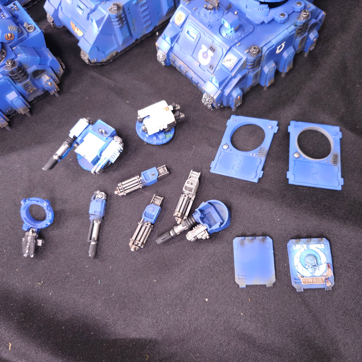 Ultramarines Rhino Razorback and Support Vehicle Group, detail view 7