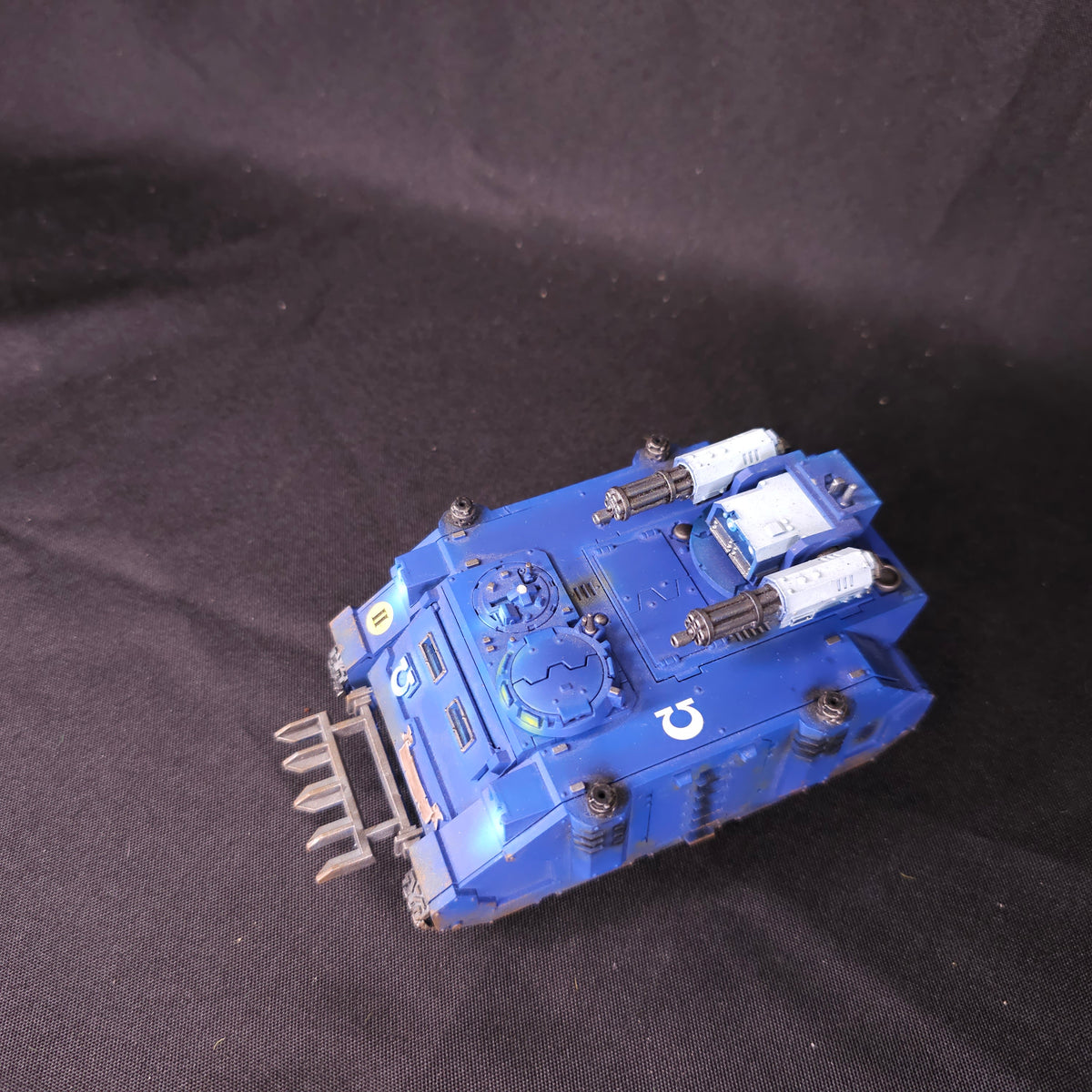 Ultramarines Rhino Razorback and Support Vehicle Group, detail view 9