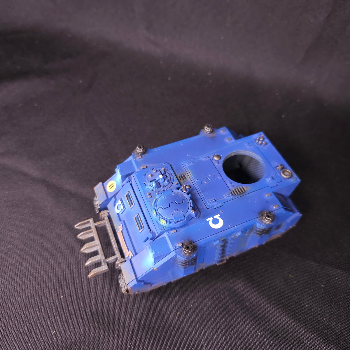 Ultramarines Rhino Razorback and Support Vehicle Group, detail view 10