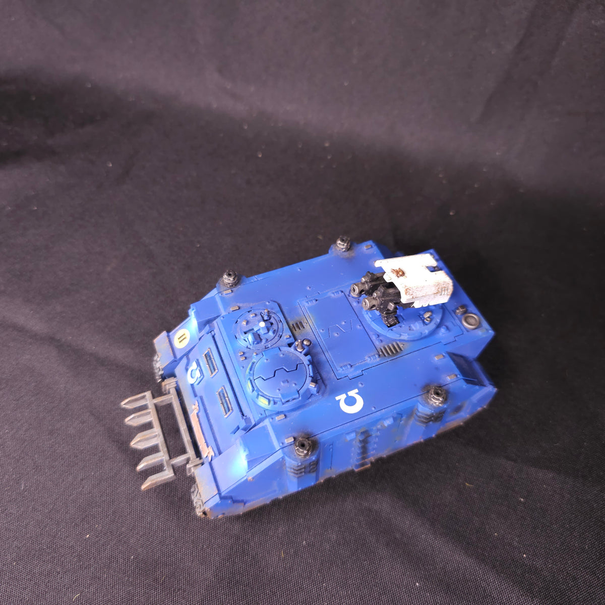Ultramarines Rhino Razorback and Support Vehicle Group, detail view 11
