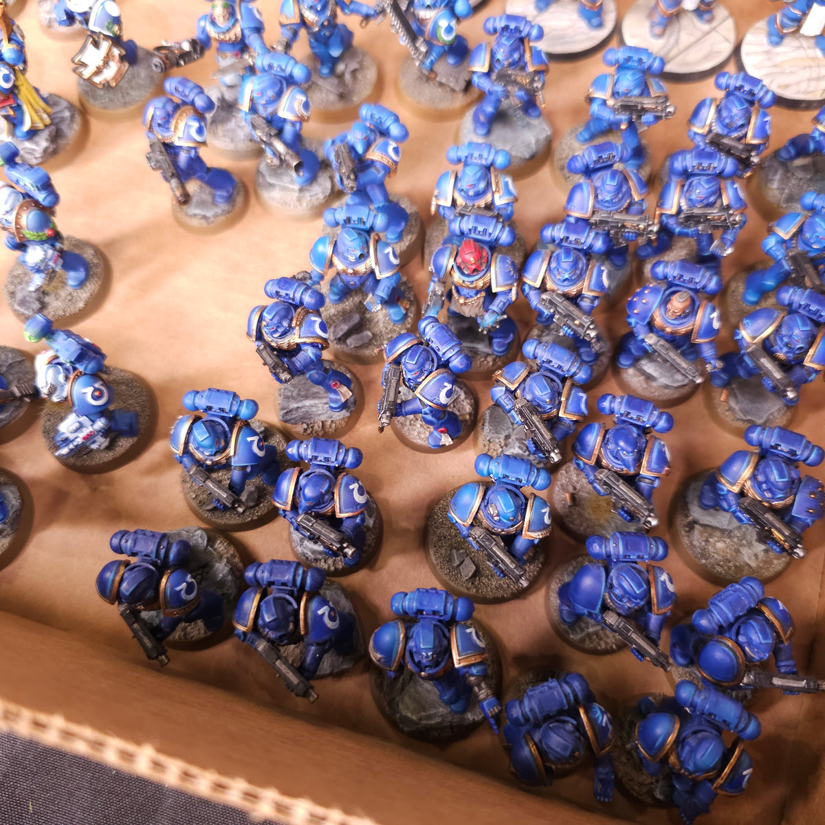 Ultramarines Infantry Veterans and Characters, detail view 4