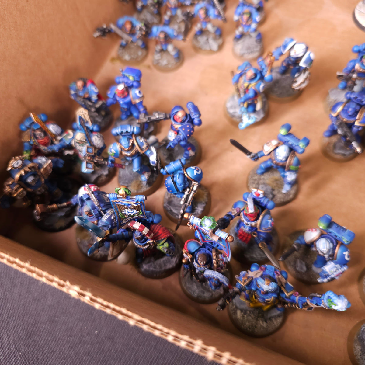 Ultramarines Infantry Veterans and Characters, detail view 5