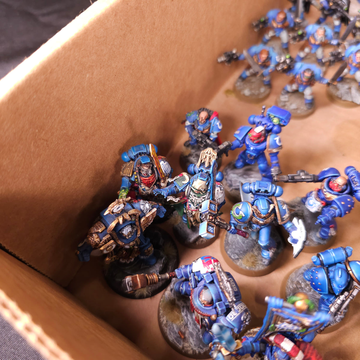 Ultramarines Infantry Veterans and Characters, detail view 6