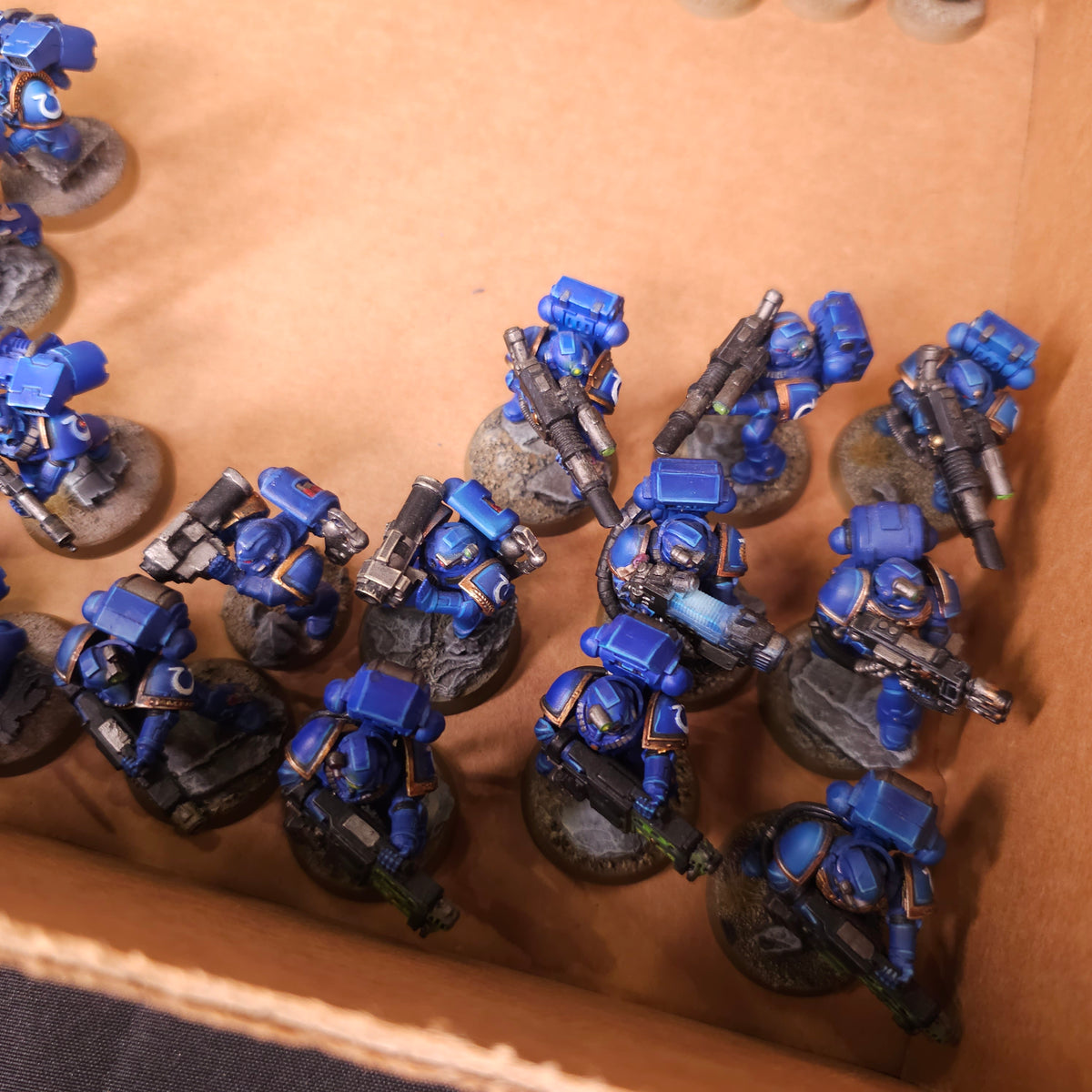 Ultramarines Assault Infantry Bikes and Centurions, detail view 2