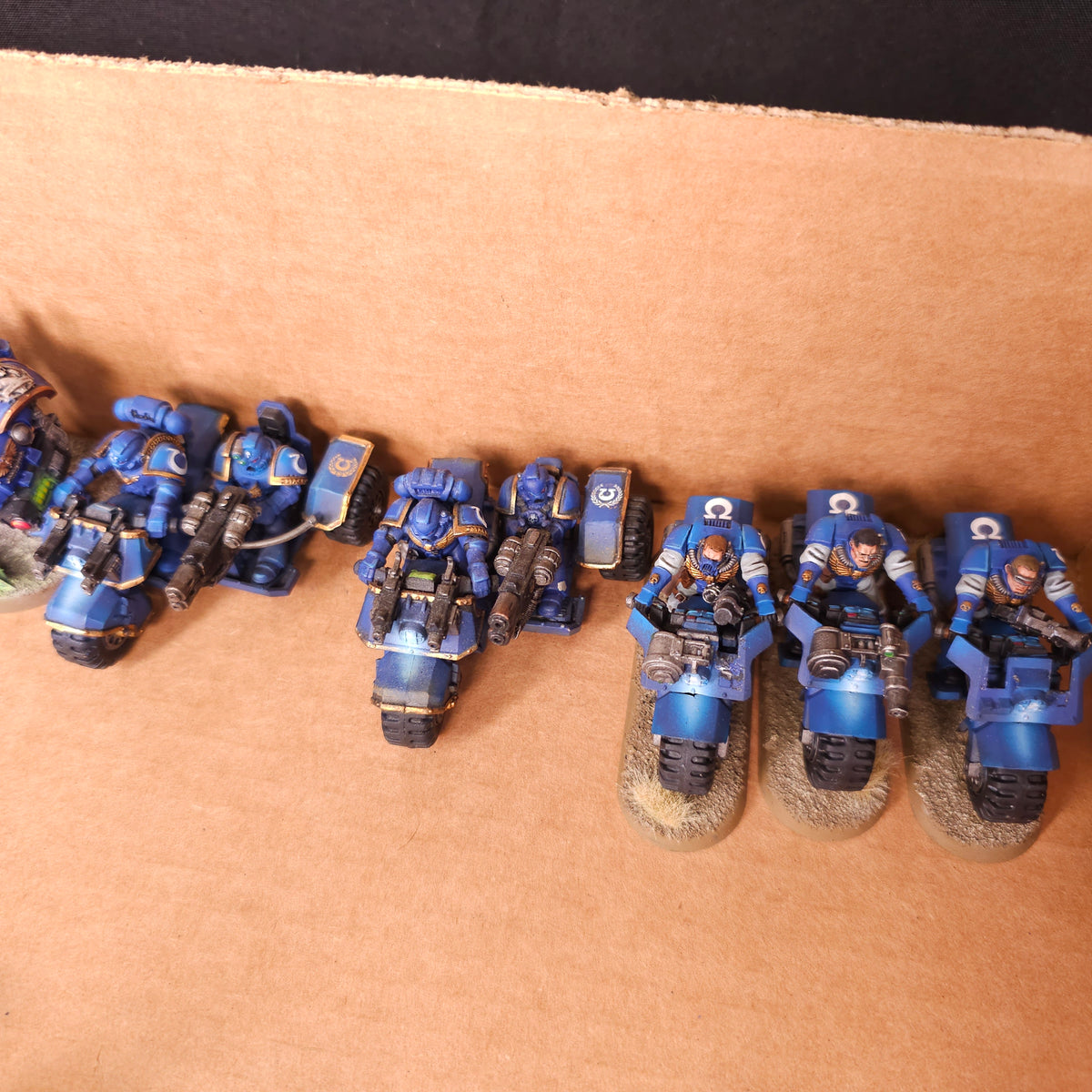 Ultramarines Assault Infantry Bikes and Centurions, detail view 3