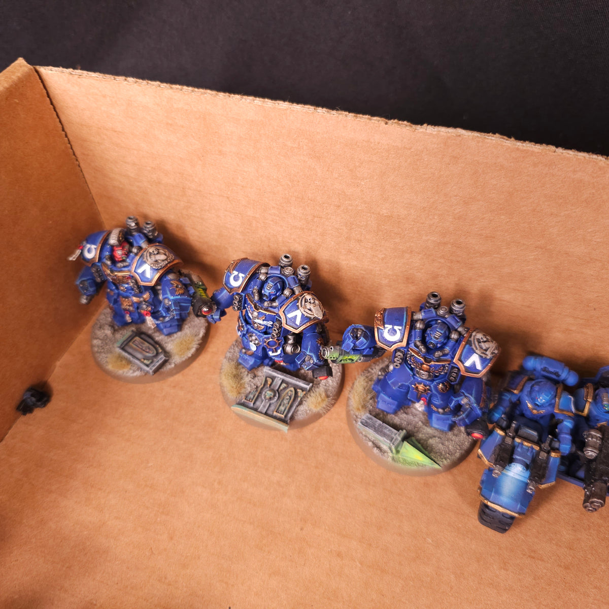 Ultramarines Assault Infantry Bikes and Centurions, detail view 4