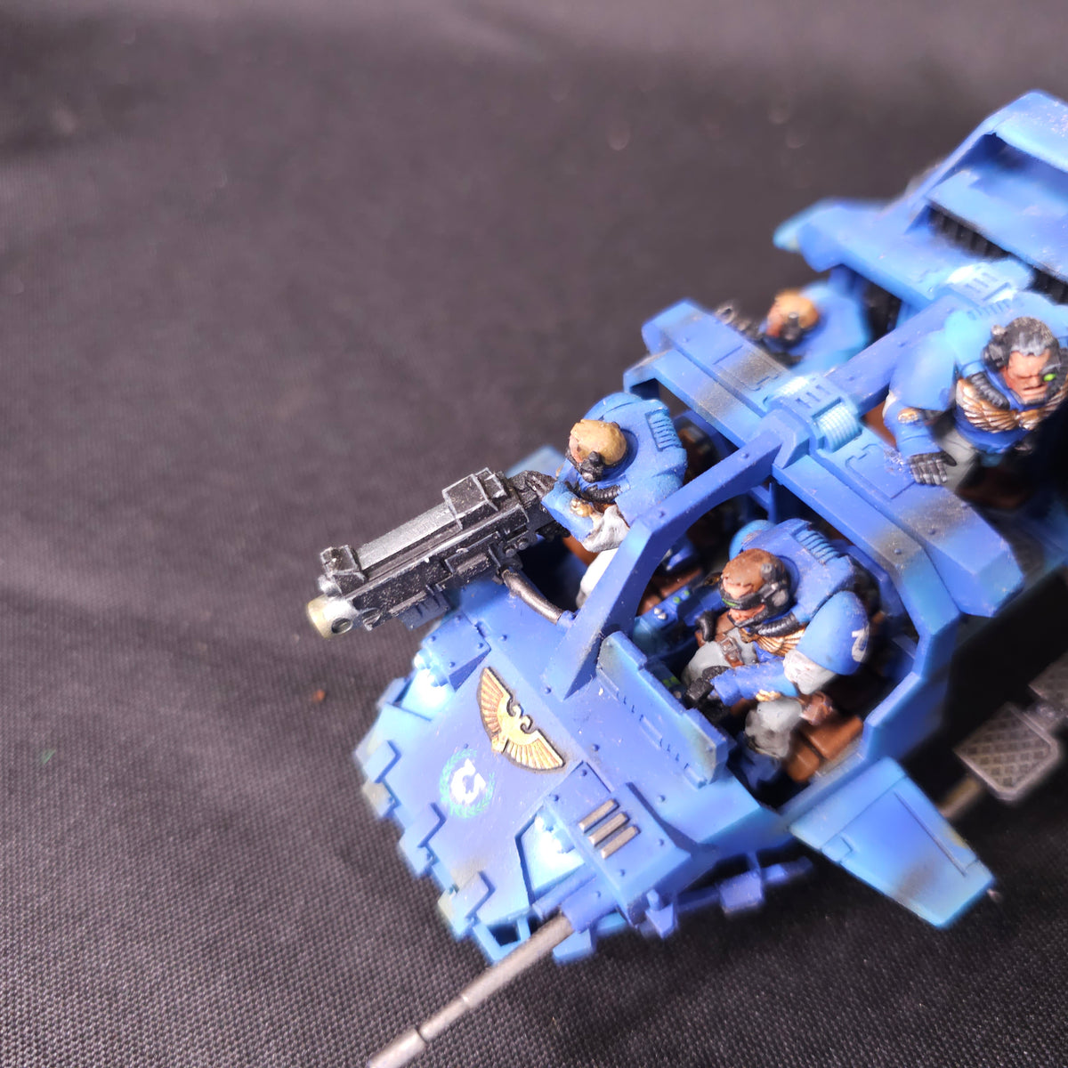 Ultramarines Land Speeder Storm, detail view 1