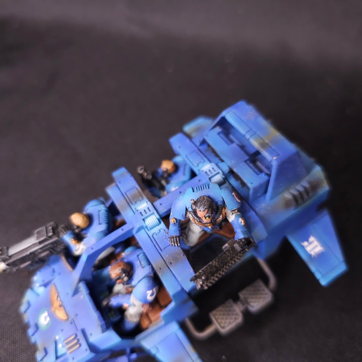 Ultramarines Land Speeder Storm, detail view 2