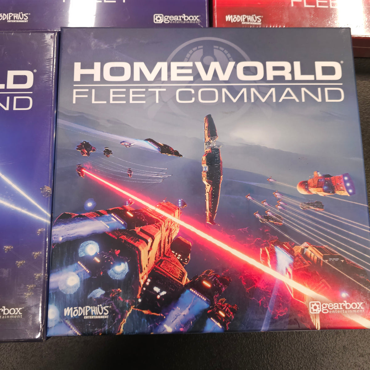 Homeworld Fleet Command core game box front