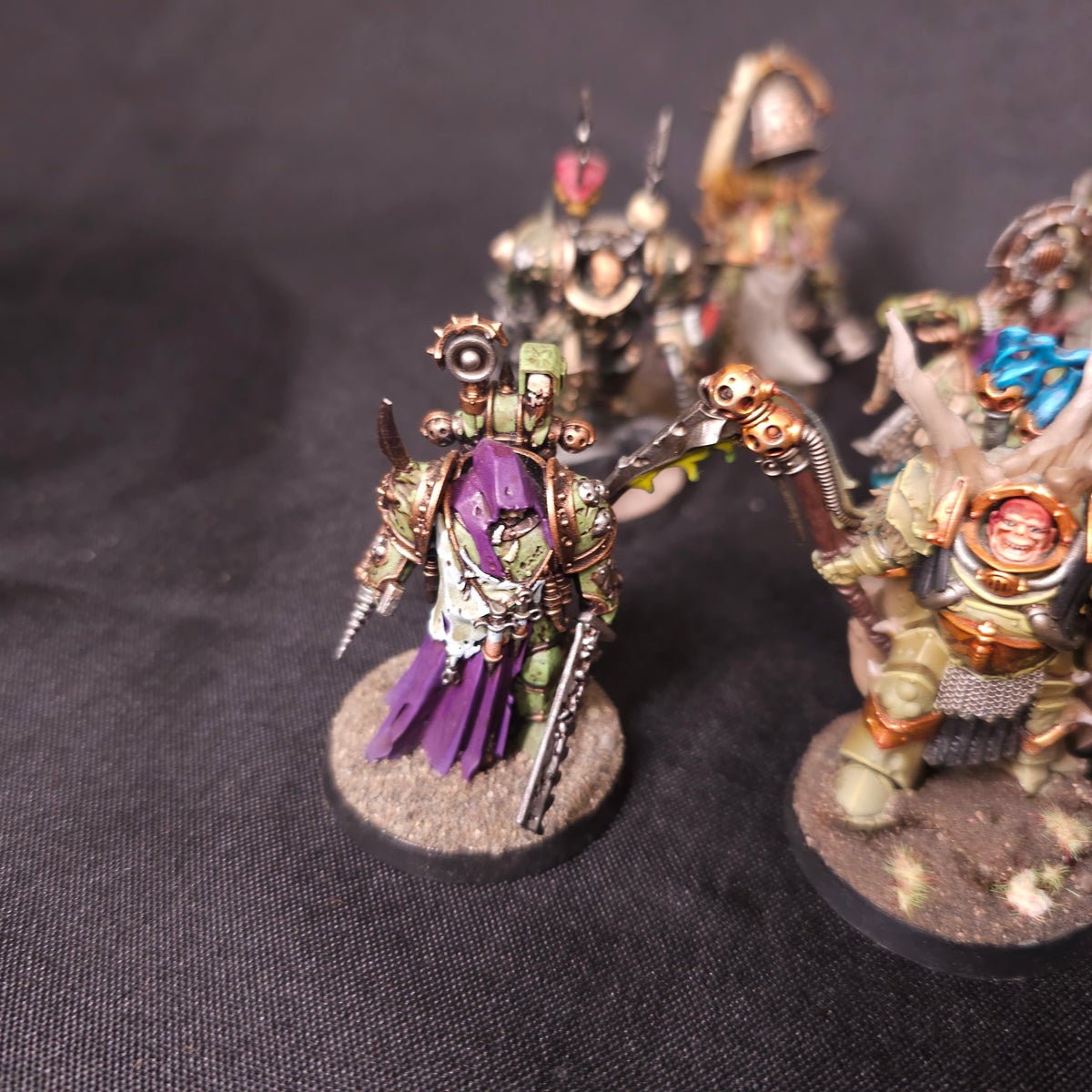 Warhammer 40k - Death Guard - Death Guard Lords and Characters