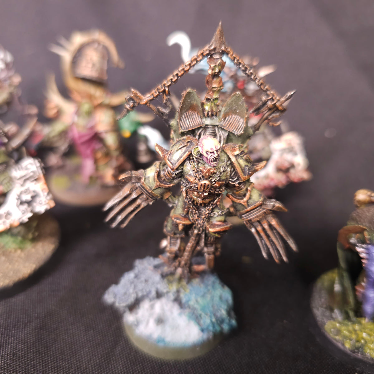Warhammer 40k - Death Guard - Death Guard Lords and Characters