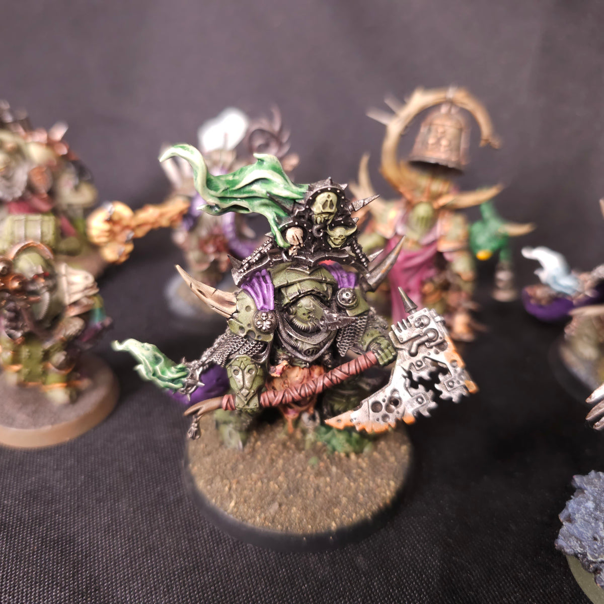 Warhammer 40k - Death Guard - Death Guard Lords and Characters