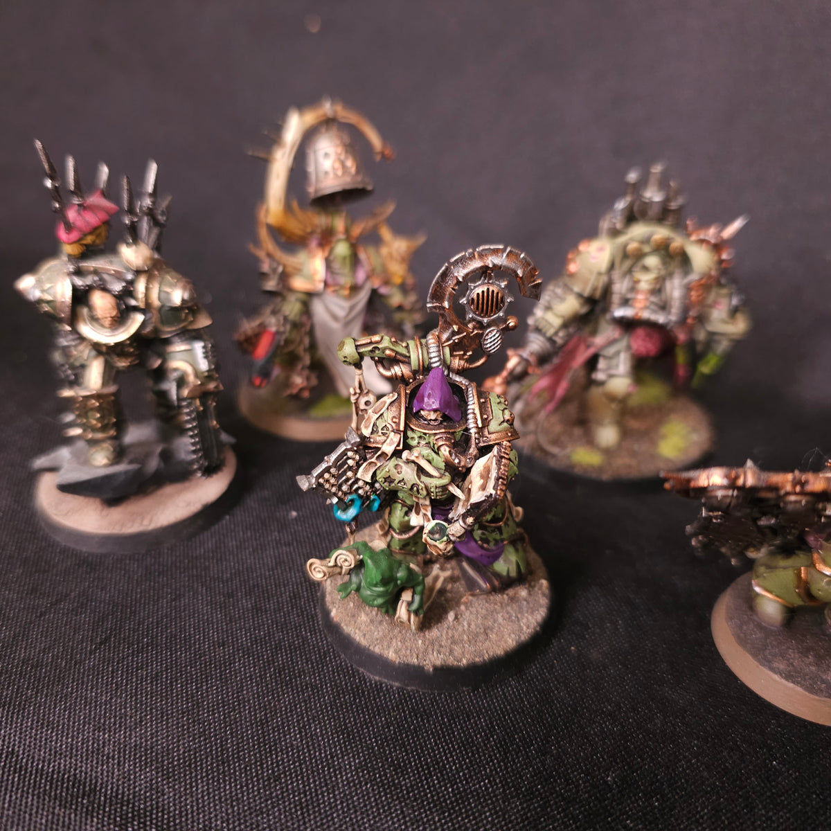 Warhammer 40k - Death Guard - Death Guard Lords and Characters