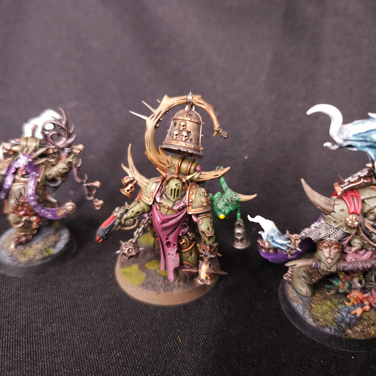 Warhammer 40k - Death Guard - Death Guard Lords and Characters
