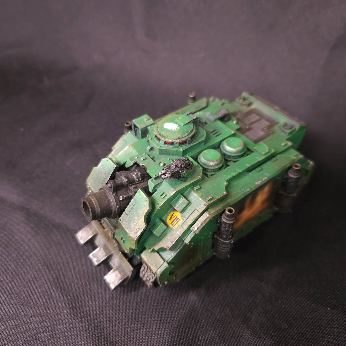 Salamanders - Vindicator Siege Tank - full lot overview