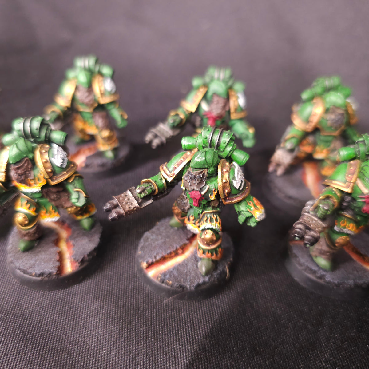 Salamanders - Pyroclast Squad - alternate or detail view 2